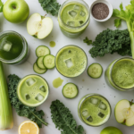 Green Juice Recipes for Gut Health: Transform Your Digestive Wellness vibrant green juice recipes for gut health in glass containers
