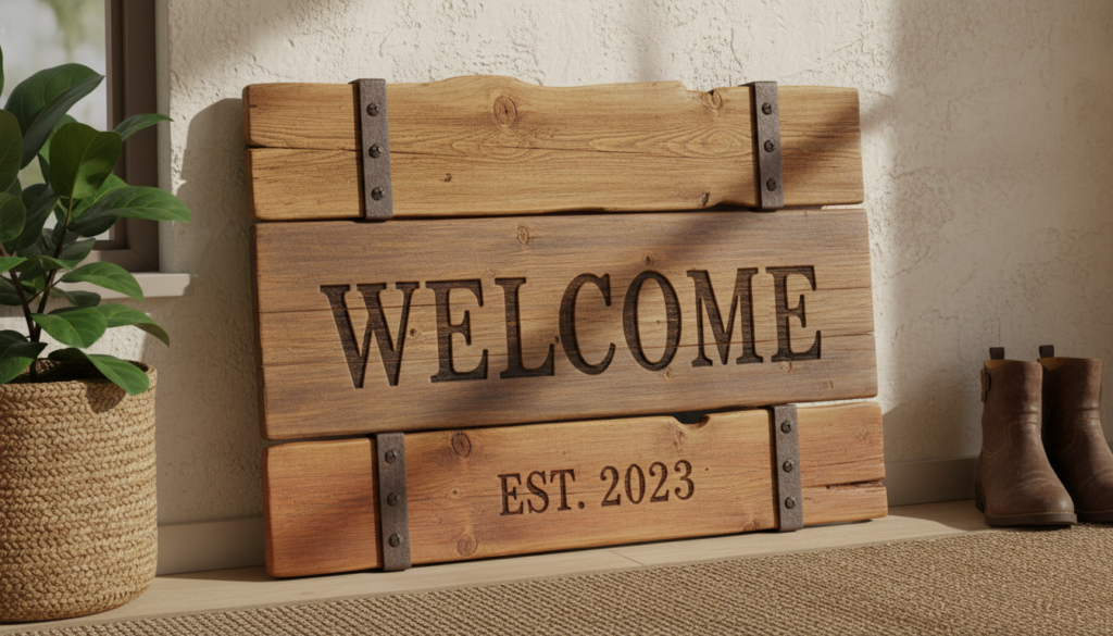 wooden welcome sign for home entryway wooden welcome sign for home entryway