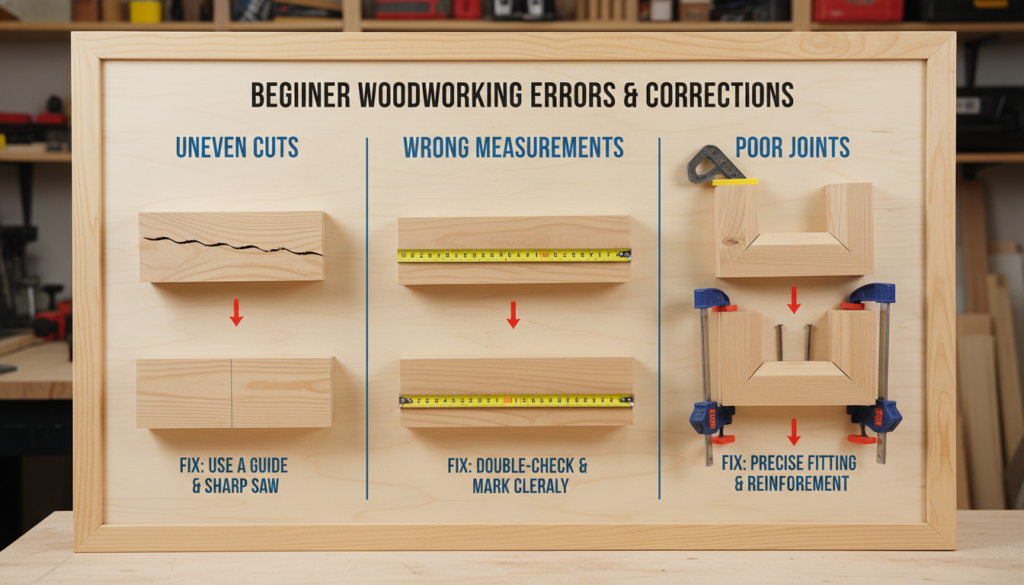examples of common woodworking mistakes